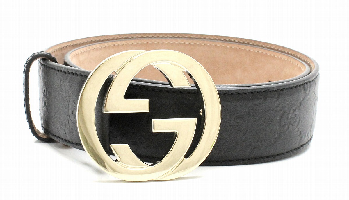 楽天市場】GUCCI グッチ グッチシマ GG インターロッキング Gバックル