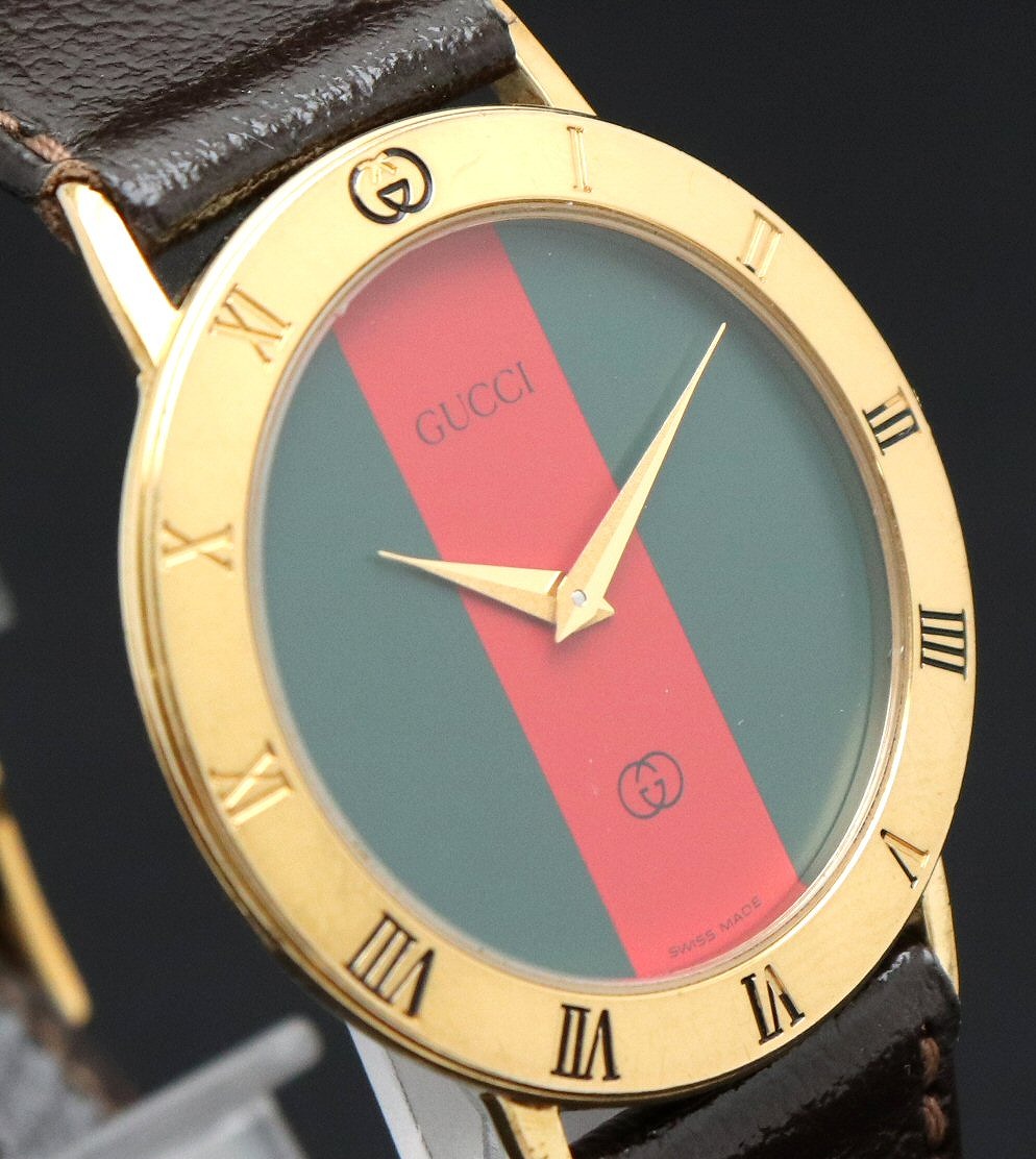 楽天市場】【ウォッチ】GUCCI グッチ シェリー文字盤 GP ゴールド