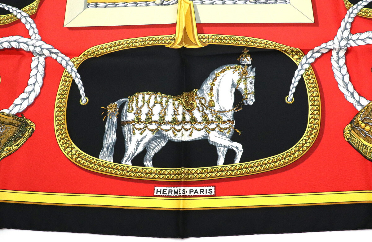 楽天市場】【アパレル】HERMES エルメス カレ90 スカーフ 大判スカーフ