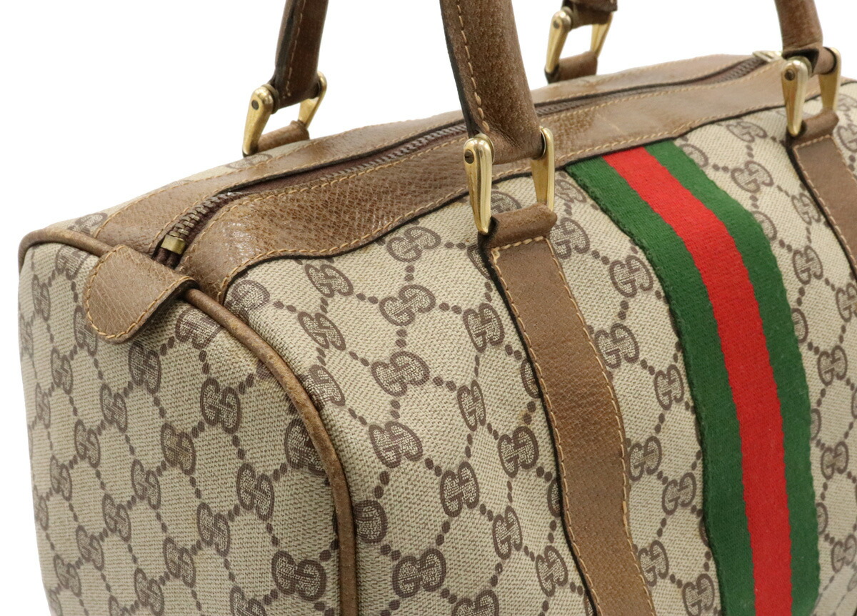 楽天市場】【バッグ】GUCCI グッチ オールドグッチ GGプラス シェリー
