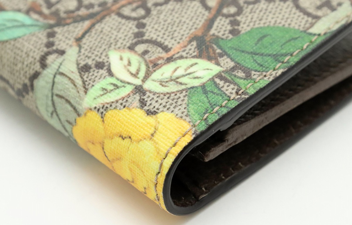 楽天市場】【財布】GUCCI グッチ GGスプリーム ティアン 2つ折長財布