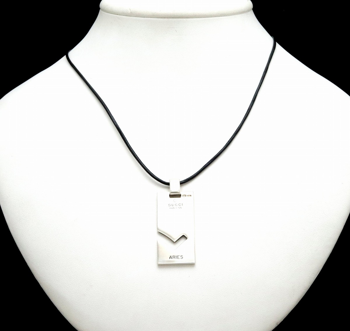 楽天市場】【ジュエリー】GUCCI グッチ シルバー プレート ペンダント