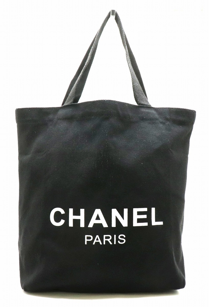 楽天市場】【バッグ】CHANEL シャネル ロゴ ノベルティ トートバッグ