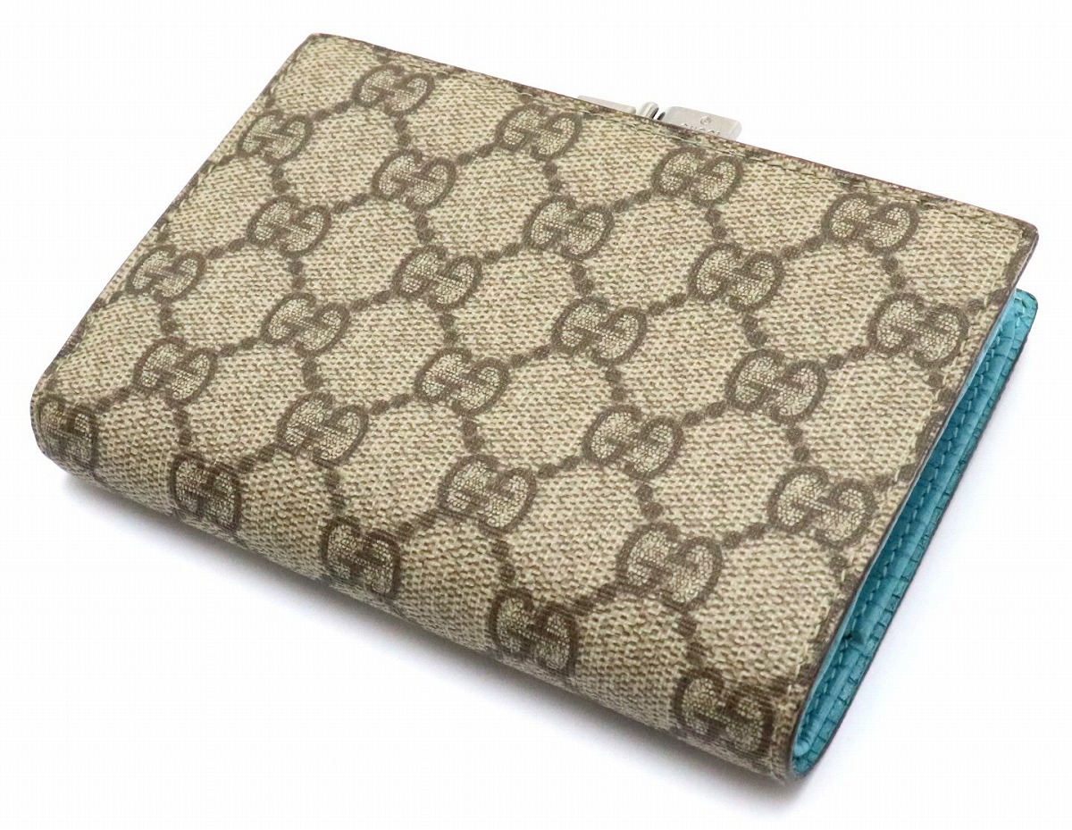 楽天市場】【財布】GUCCI グッチ GGプラス 2つ折ガマ口財布 がま口 PVC
