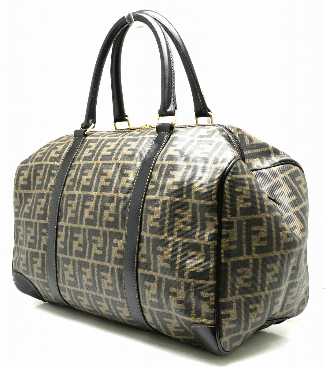 楽天市場】【バッグ】FENDI フェンディ ズッカ柄 ボストンバッグ