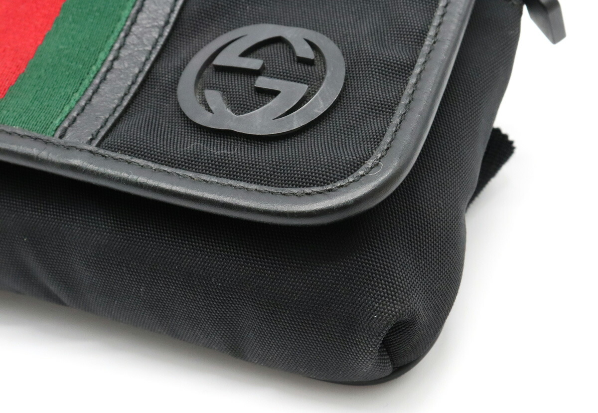 楽天市場】【バッグ】GUCCI グッチ GG ロゴ シェリーライン ボディ