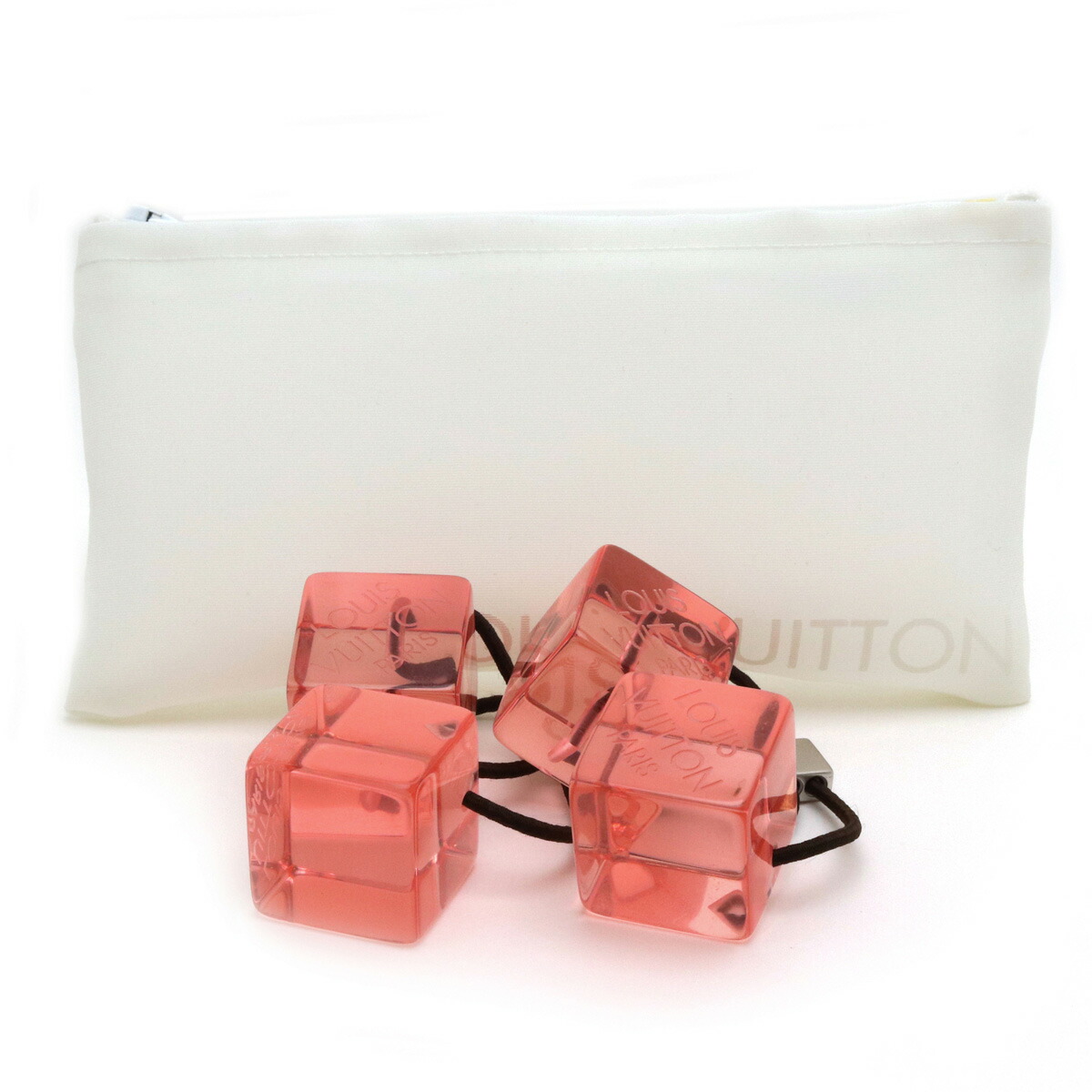 楽天市場】LOUIS VUITTON ルイ ヴィトン ヘアキューブ ヘアゴム ヘア