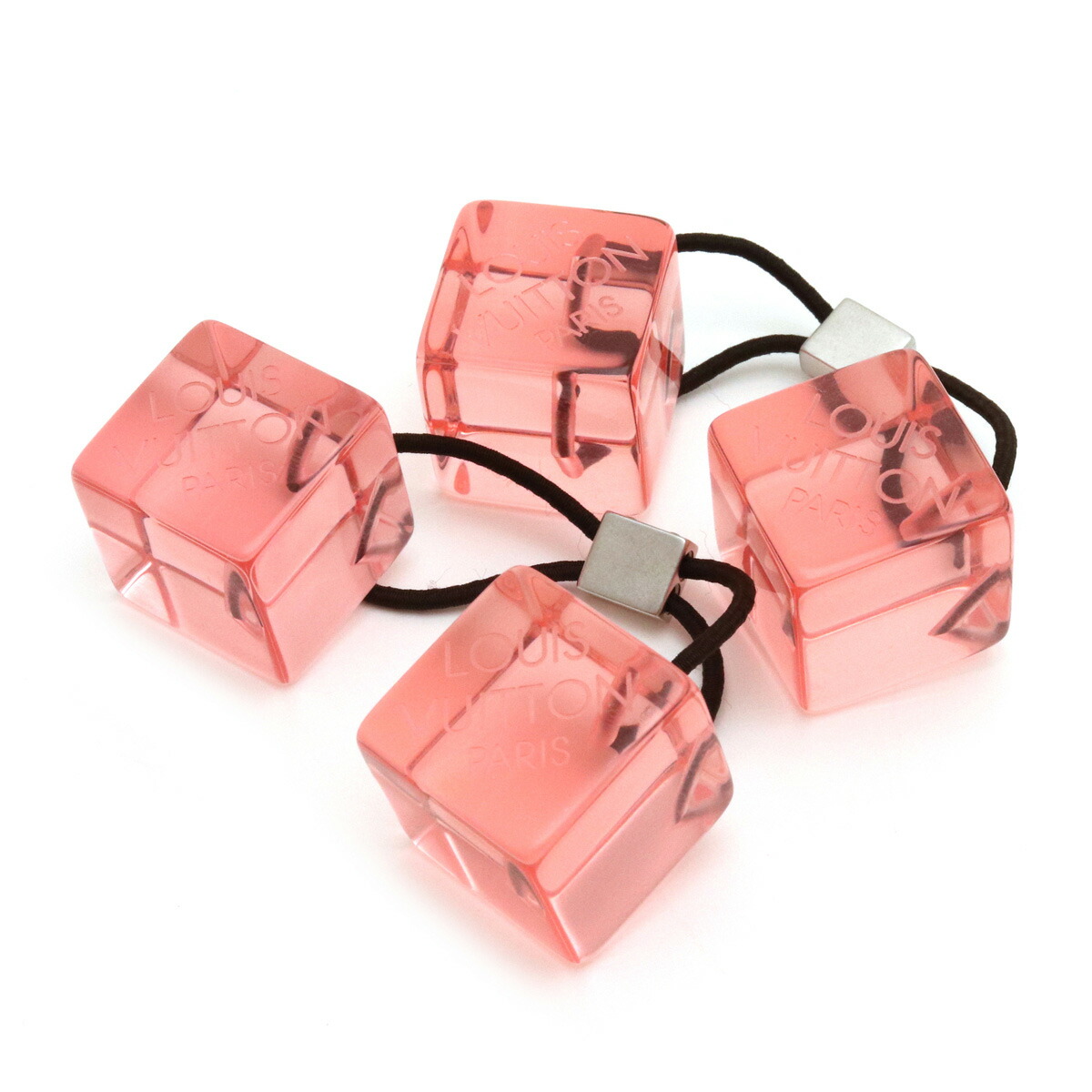 楽天市場】LOUIS VUITTON ルイ ヴィトン ヘアキューブ ヘアゴム ヘア