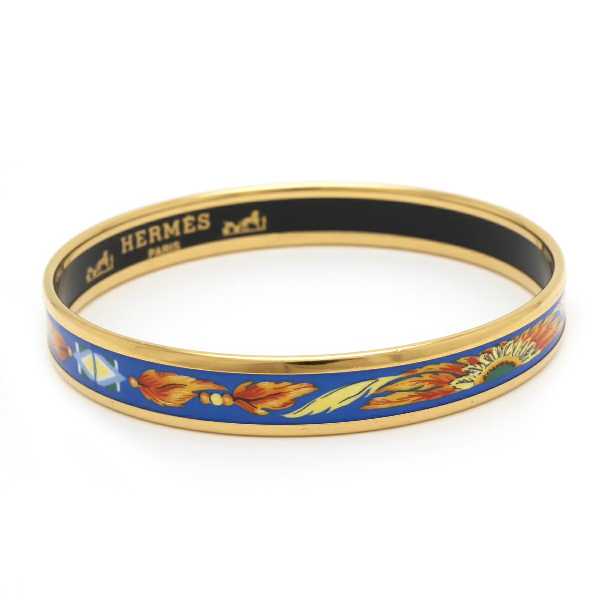 楽天市場】【ジュエリー】HERMES エルメス エマイユPM バングル