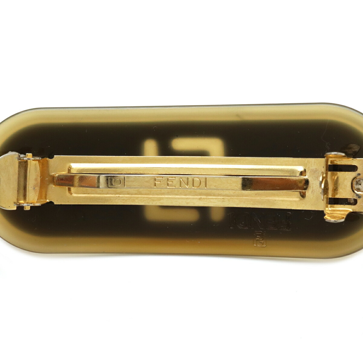 楽天市場】FENDI フェンディ バレッタ ヘアクリップ ヘアアクセサリー