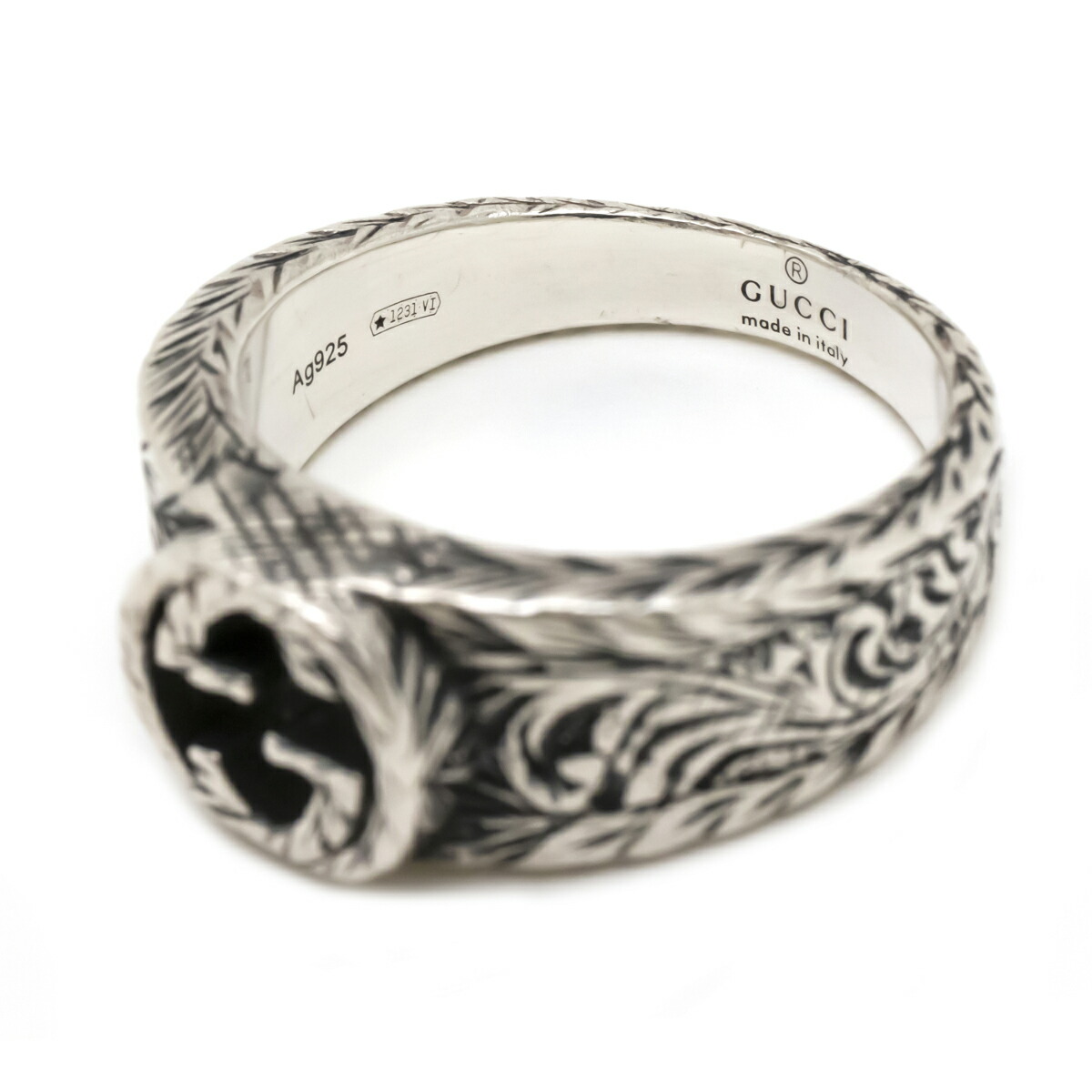 楽天市場】【ジュエリー】 GUCCI グッチ インターロッキング Gリング