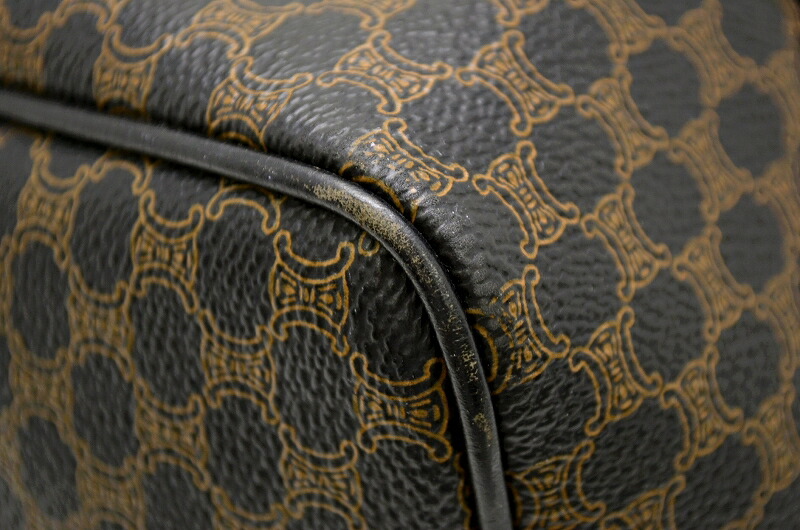 楽天市場】【バッグ】CELINE セリーヌ マカダム柄 ボストンバッグ