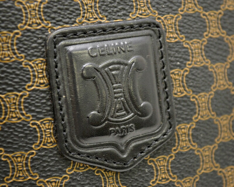 楽天市場】【バッグ】CELINE セリーヌ マカダム柄 ボストンバッグ