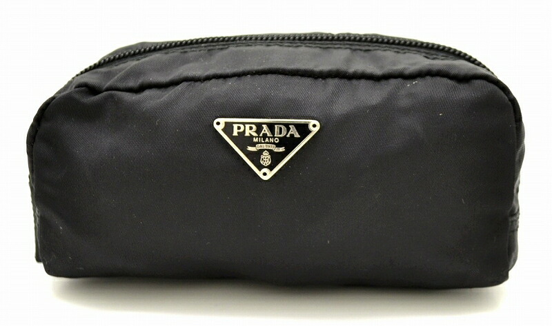 楽天市場】PRADA プラダ ナイロン ポーチ 化粧ポーチ コスメポーチ