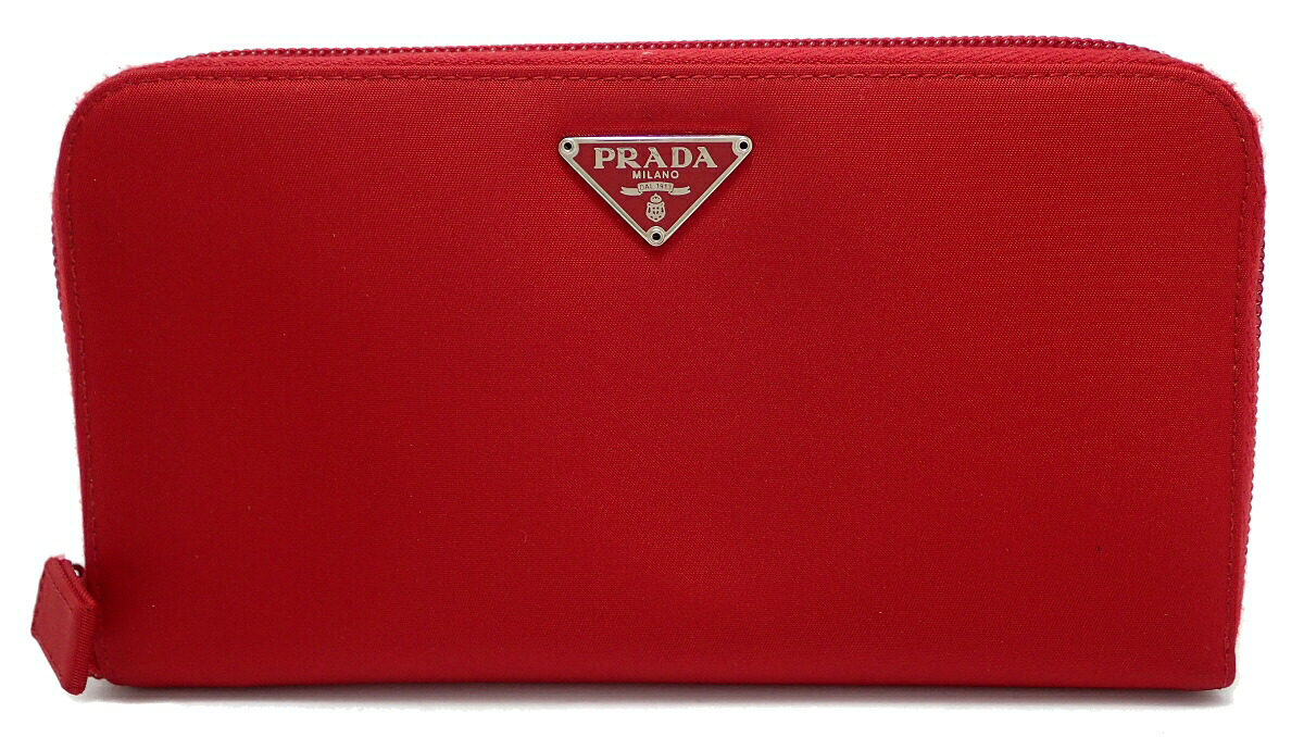 楽天市場】【財布】PRADA プラダ ラウンドファスナー 長財布 ナイロン