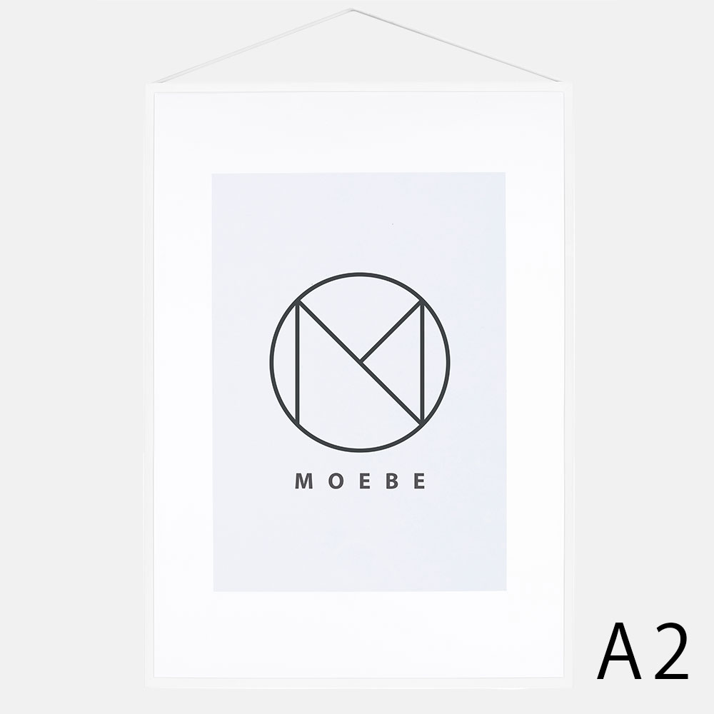 楽天市場】MOEBE ムーベ / フレーム A2(White)｜ホワイト アルミ 額縁