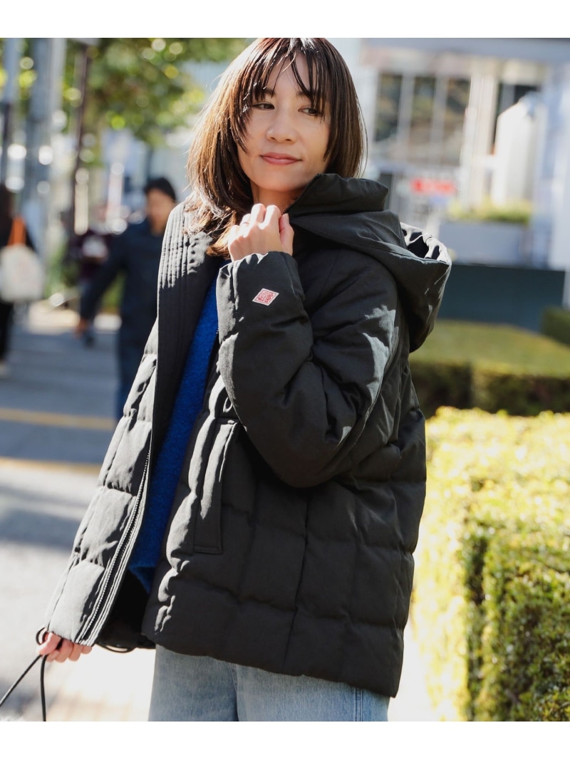 楽天市場】DANTON / ウールライク ポリエステル スクエアキルト ダウン