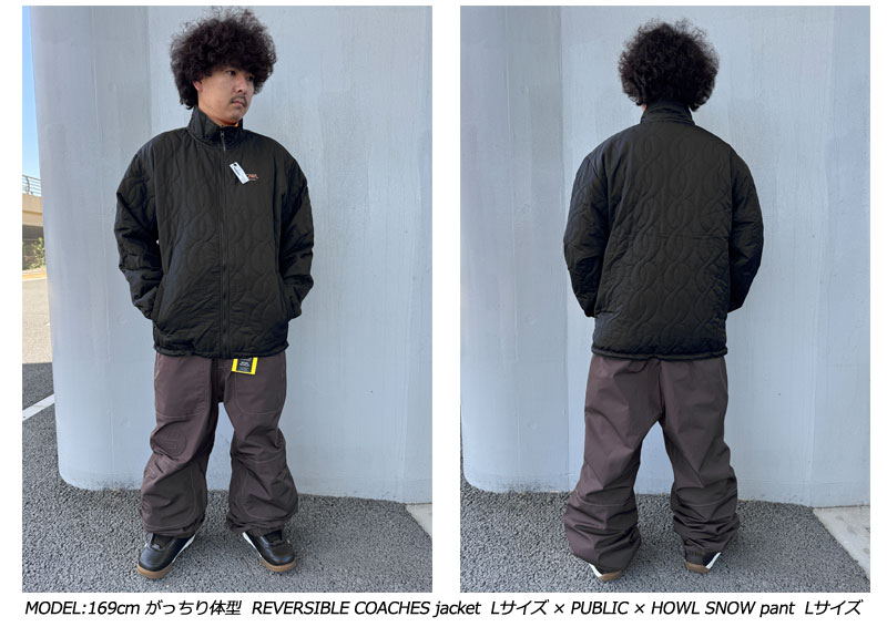 楽天市場】24-25 HOWL/ハウル REVERSIBLE COACHES jacket メンズ