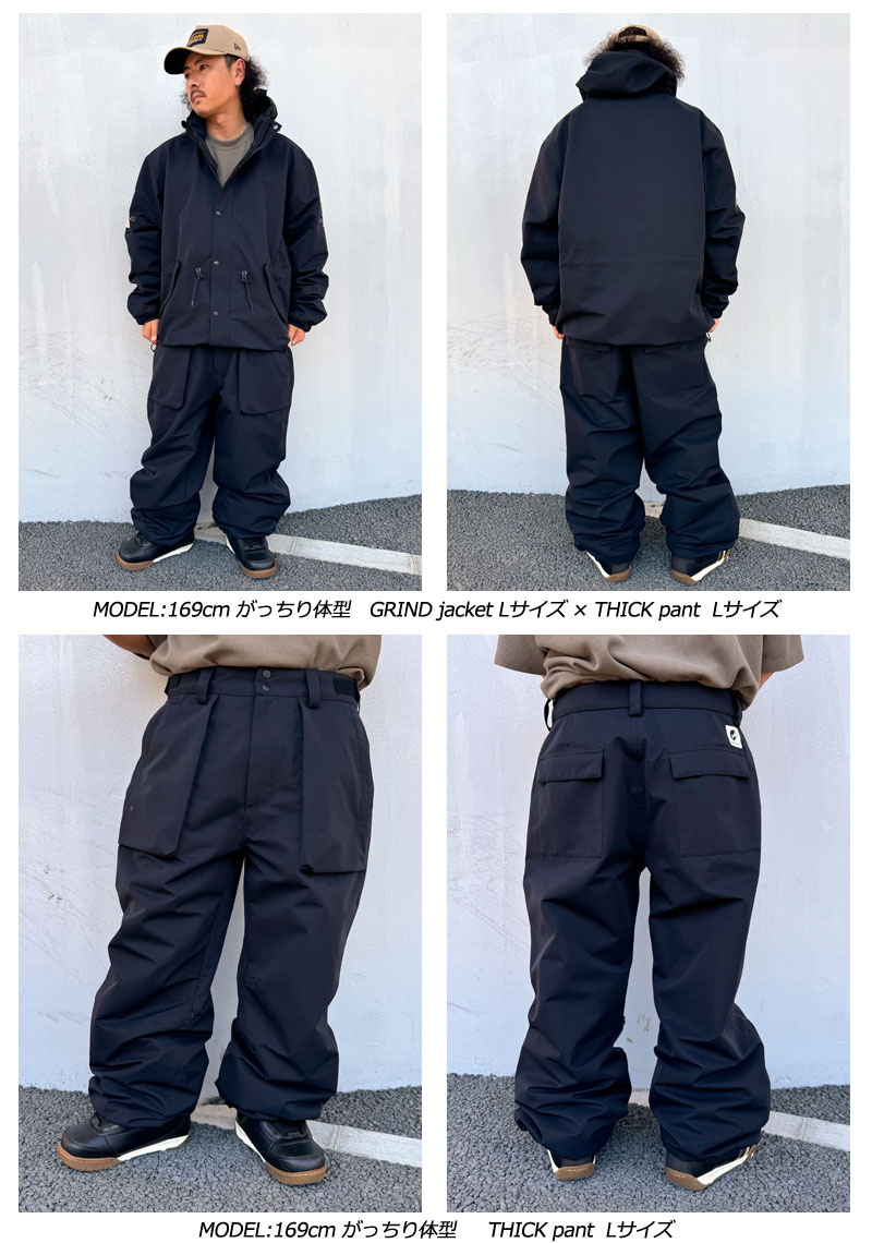 楽天市場】24-25 NOMADIK/ノマディック THICK pant メンズ レディース
