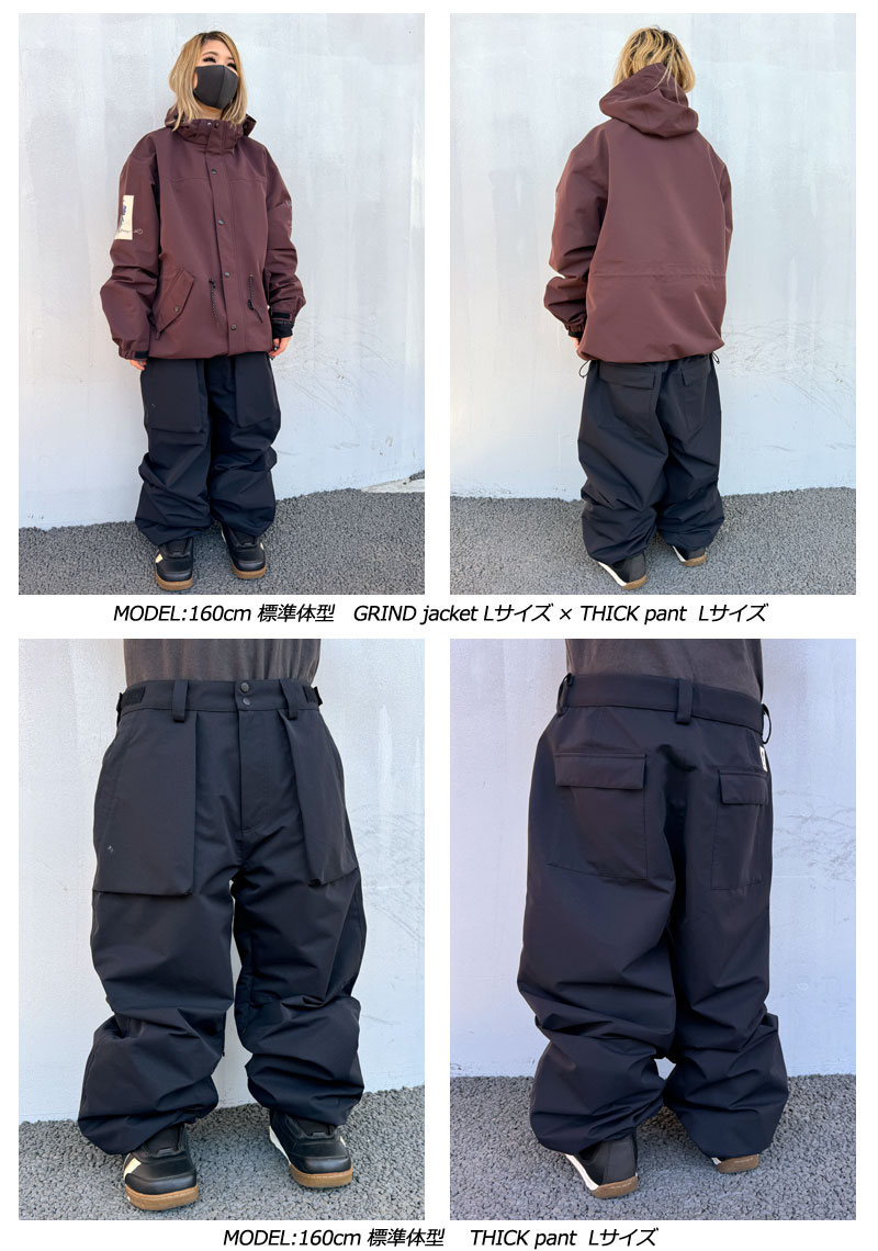 楽天市場】24-25 NOMADIK/ノマディック THICK pant メンズ レディース