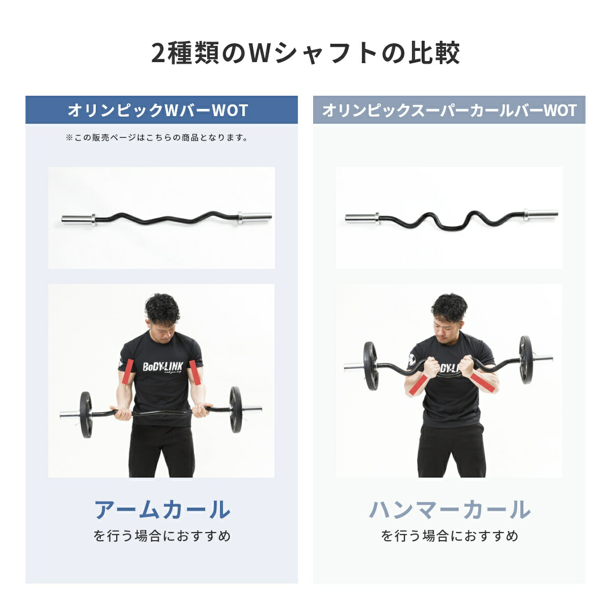 楽天市場】オリンピック バーベルシャフト ezバー wシャフト