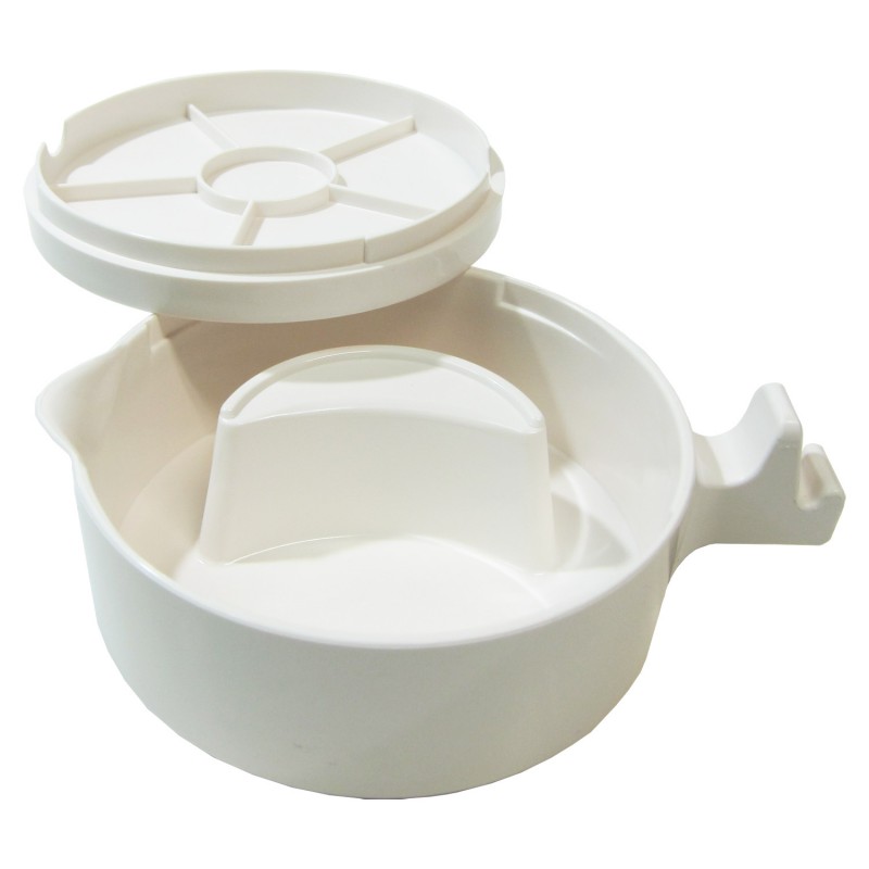 楽天市場】国産 墨池 天池(てんち) (白)【筆置き付き 梅皿つきフタ 硯