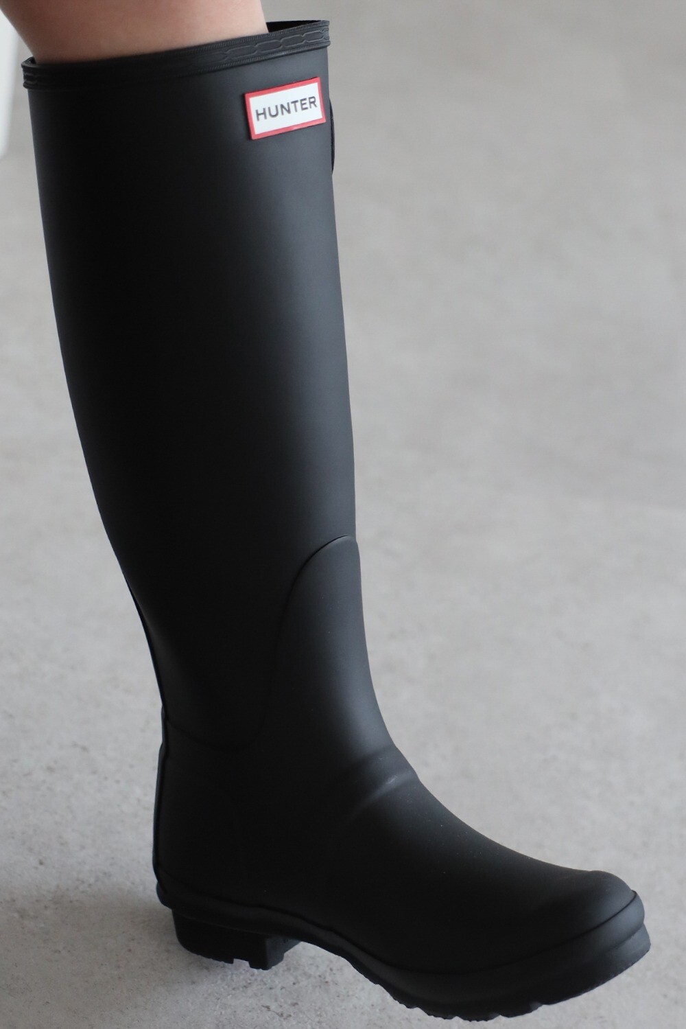 楽天市場】ハンター トール HUNTER レインブーツ レディース 黒
