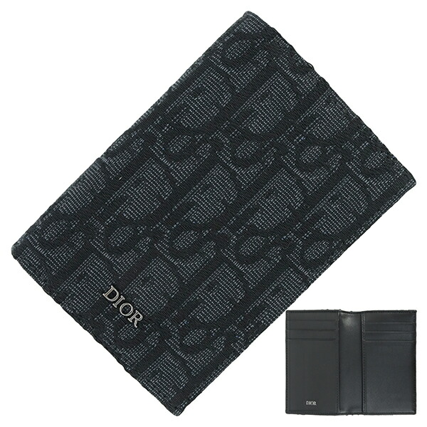 楽天市場】【新品】 ディオール カードケース バーティカル 二つ折り