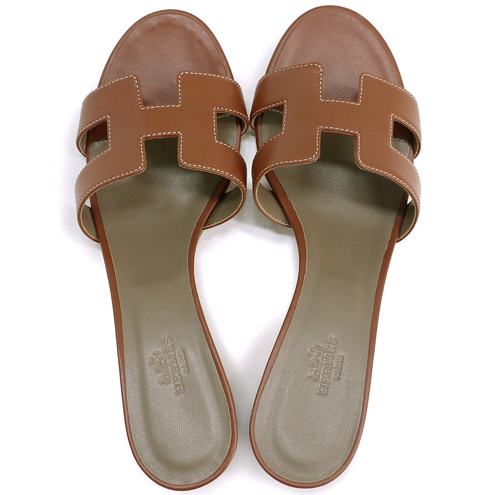 楽天市場】【美品】エルメス HERMES オアジス サンダル 靴 #39.5 25.5