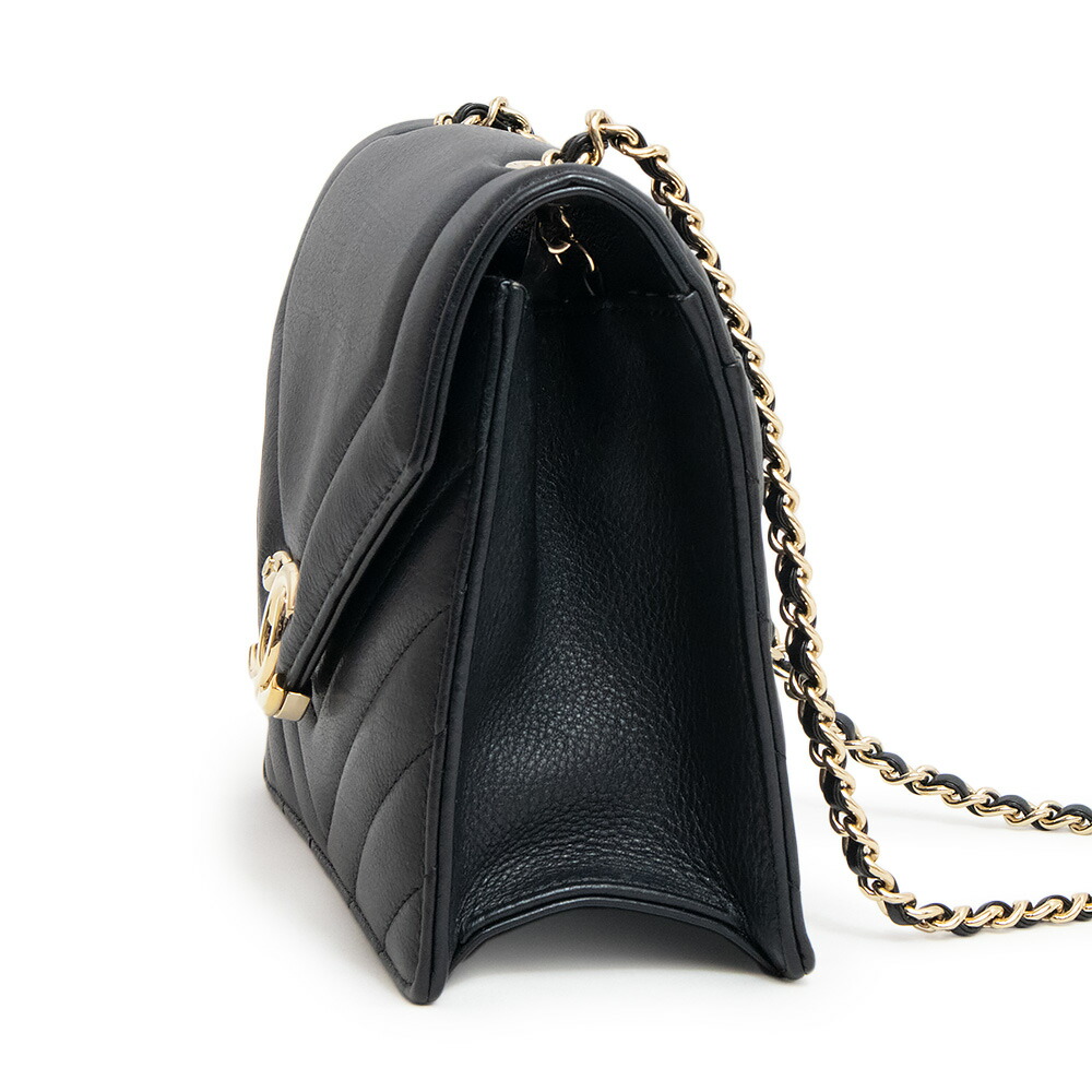 楽天市場】【美品】シャネル CHANEL シェブロン Vステッチ ココマーク