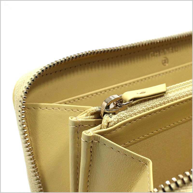 楽天市場】シャネル CHANEL ラウンドファスナー長財布 小銭入れ有り