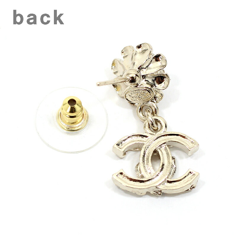 楽天市場】シャネル CHANEL ピアス CCマーク メタル＆コスチューム