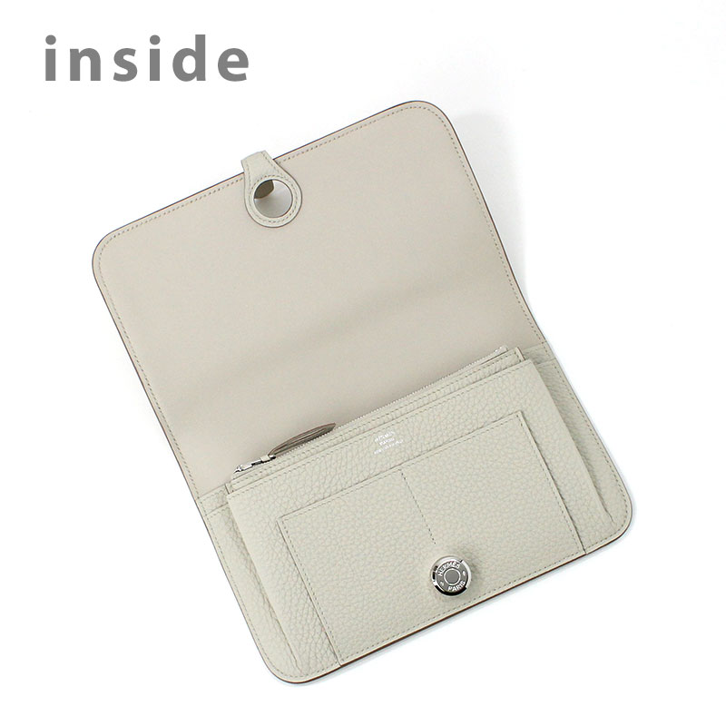 楽天市場】エルメス HERMES 長財布 ドゴン デュオ GM 二つ折り財布