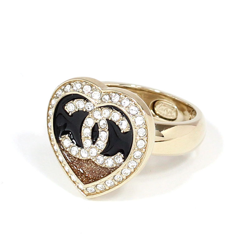 楽天市場】シャネル CHANEL リング 指輪 CCマーク 13号サイズ メタル