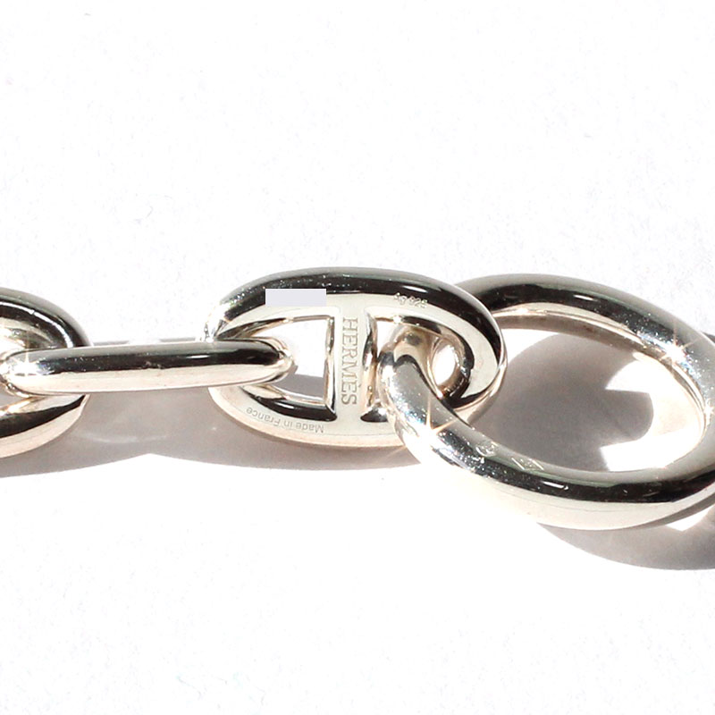 楽天市場】エルメス HERMES ブレスレット シェーヌダンクル MM 17コマ