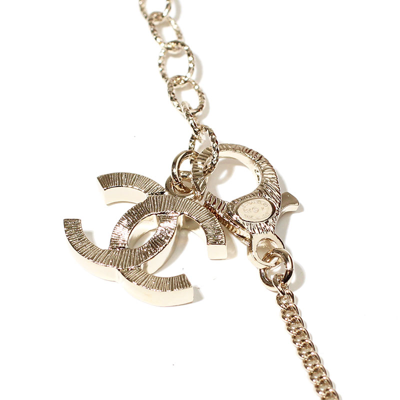 楽天市場】シャネル CHANEL ネックレス チョーカー メタル＆ストラス