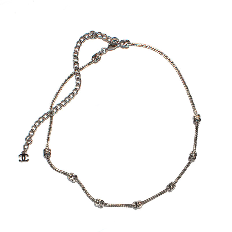 楽天市場】シャネル CHANEL ネックレス チョーカー ハート メタル CC