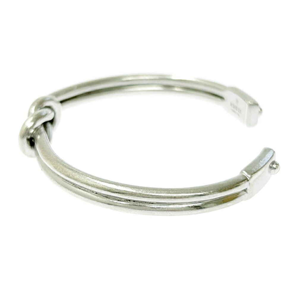 楽天市場】【中古】GUCCI グッチ シルバー ノット バングル 22.7g 925