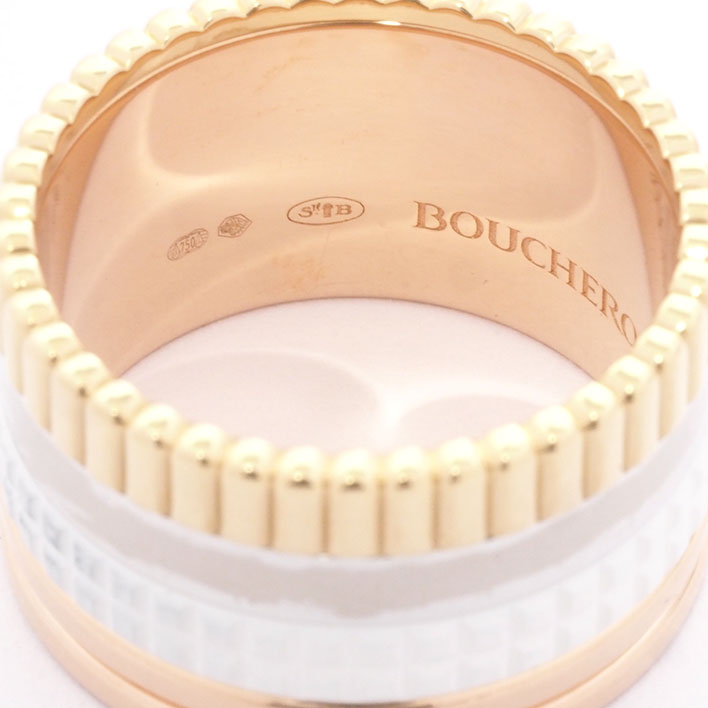 楽天市場】【返品OK】【美品】ブシュロン キャトル ホワイトリング