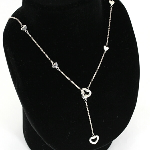 楽天市場】ティファニー ハート ラリアット ネックレス シルバー 925
