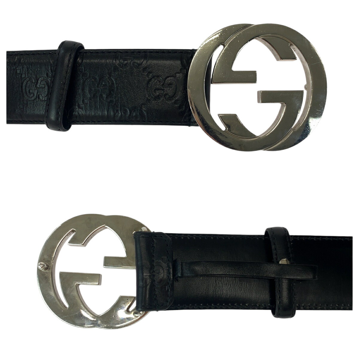 楽天市場】GUCCI グッチ グッチシマ インターロッキング 85cm/34inc