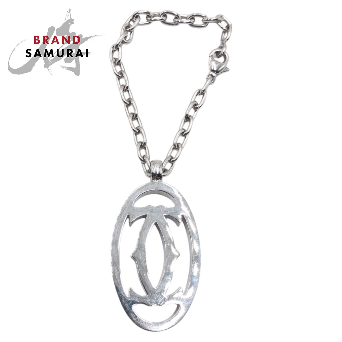 楽天市場】美品 CARTIER カルティエ 2Cチャーム シルバー メタル