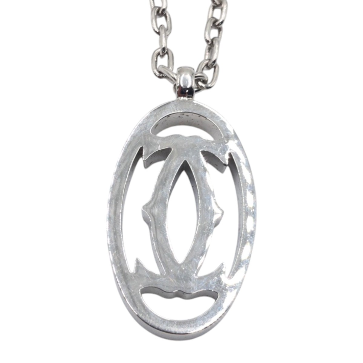 楽天市場】美品 CARTIER カルティエ 2Cチャーム シルバー メタル