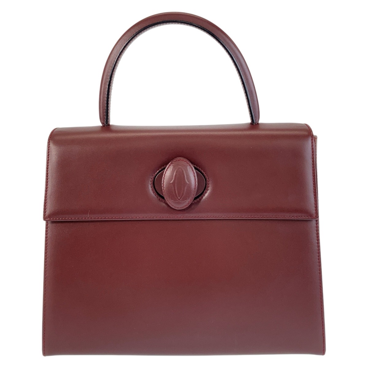 楽天市場】美品 CARTIER カルティエ マストライン ケリー型 ワイン