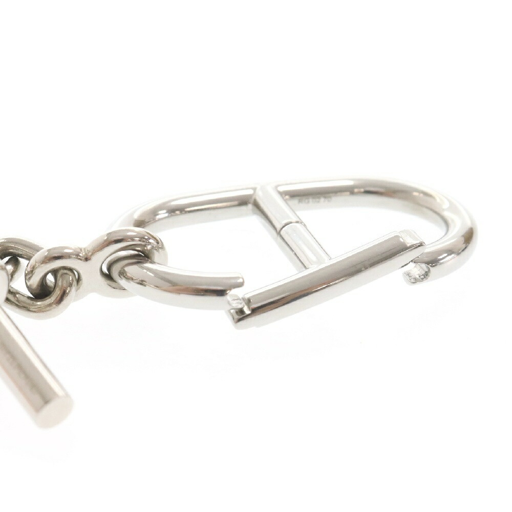 楽天市場】HERMES(エルメス) シェーヌダンクル キーリング シルバー