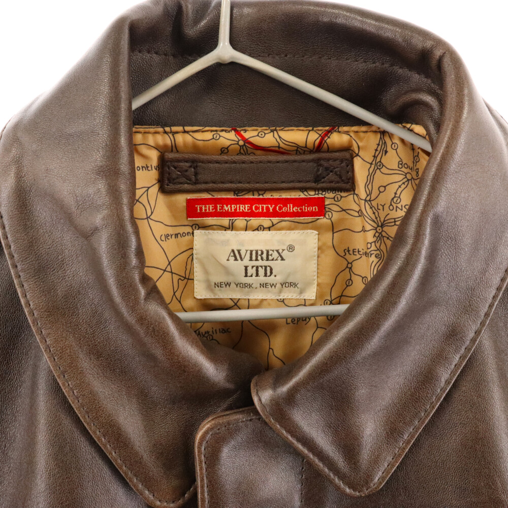 楽天市場】AVIREX(アヴィレックス) サイズ:42 ラムレザー A2 フライト