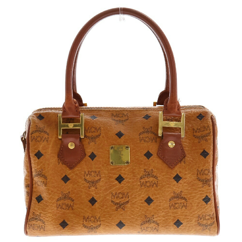 美品 MCM ボストンバッグ 旅行バッグ ヴィセトス モノグラム