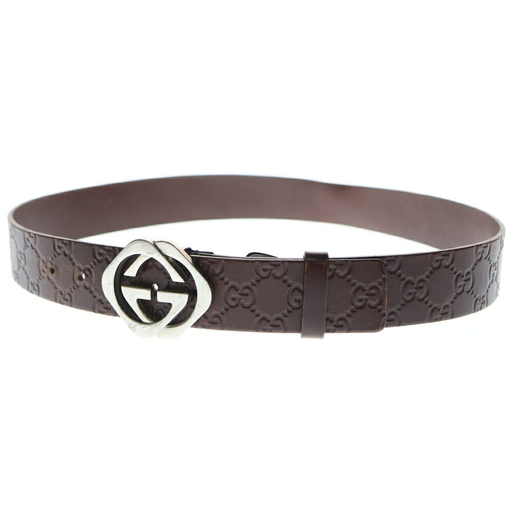 楽天市場】グッチ ベルト ブラウンの通販