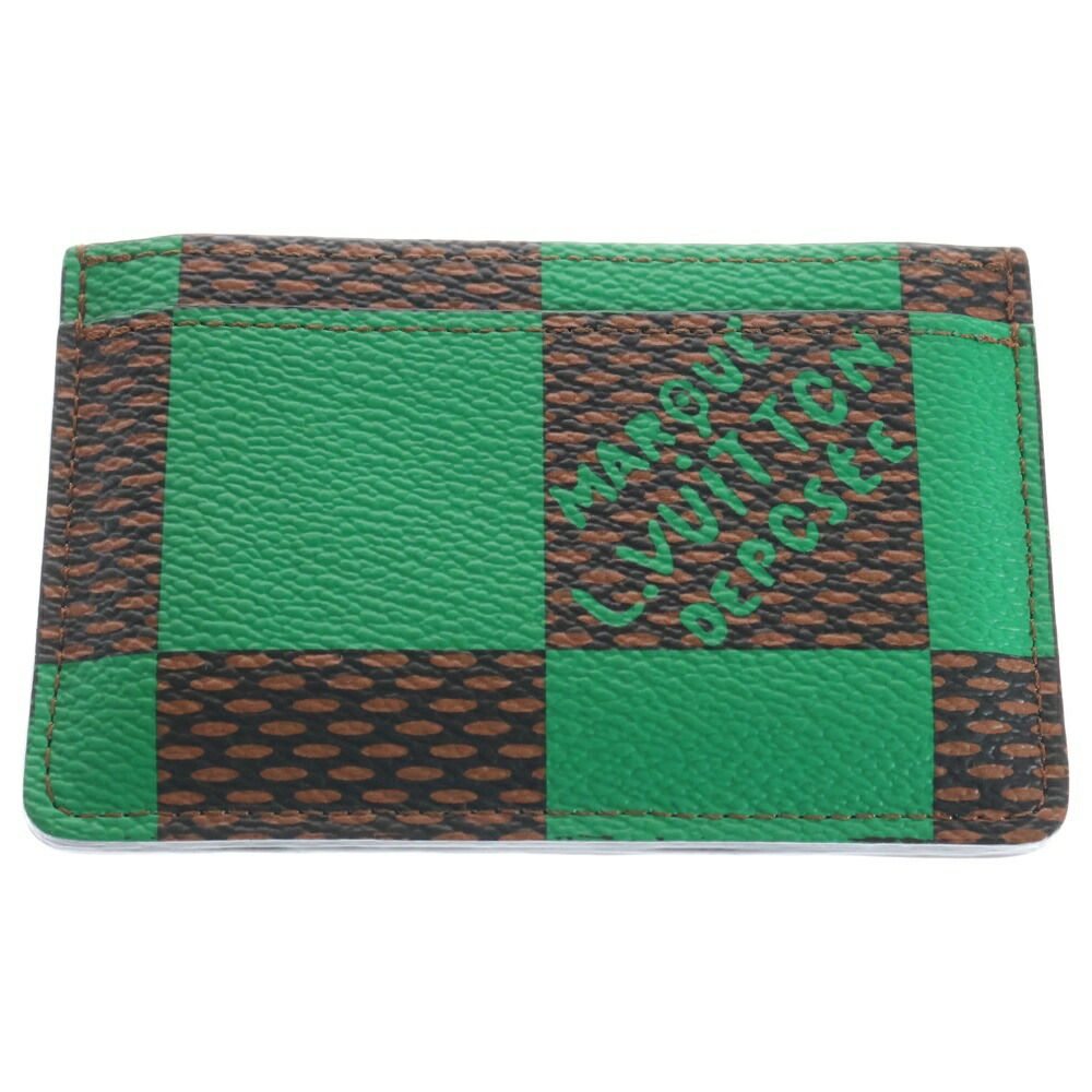 楽天市場】ルイ・ヴィトン カードケース（カラーグリーン）（バッグ