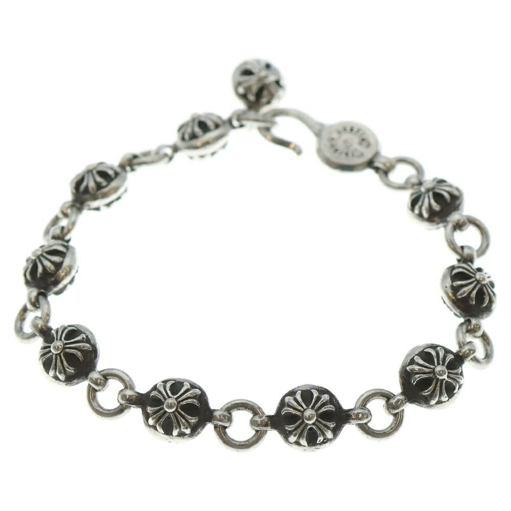 楽天市場】クロムハーツ ブレスレット クロスボール3ボタン2スナップの通販